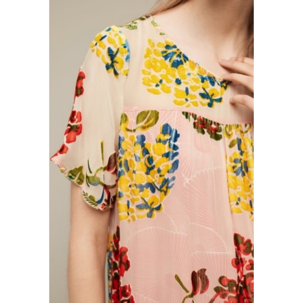 Anthropologie Maeve Flower Market Swing Dress - Picture 2 of 15